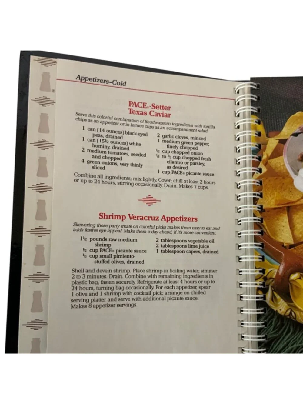 Pace Picante Sauce 40th Anniversary Recipe Collection Cookbook Tex-Mex 1987